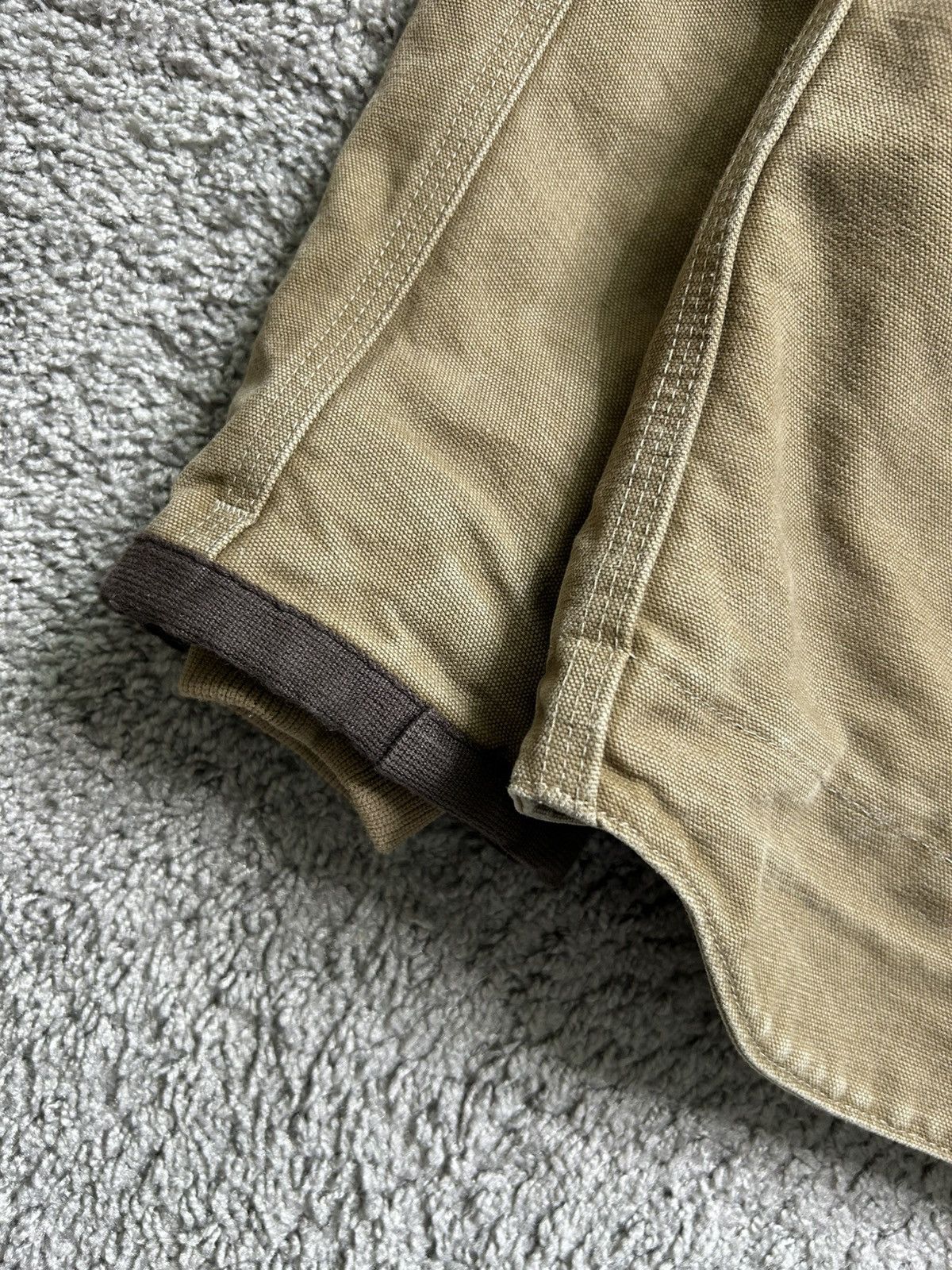 Carhartt Vintage Carhartt Sherpa Lined Hoodie Jacket Canvas Size US M / EU 48-50 / 2 - 7 Thumbnail