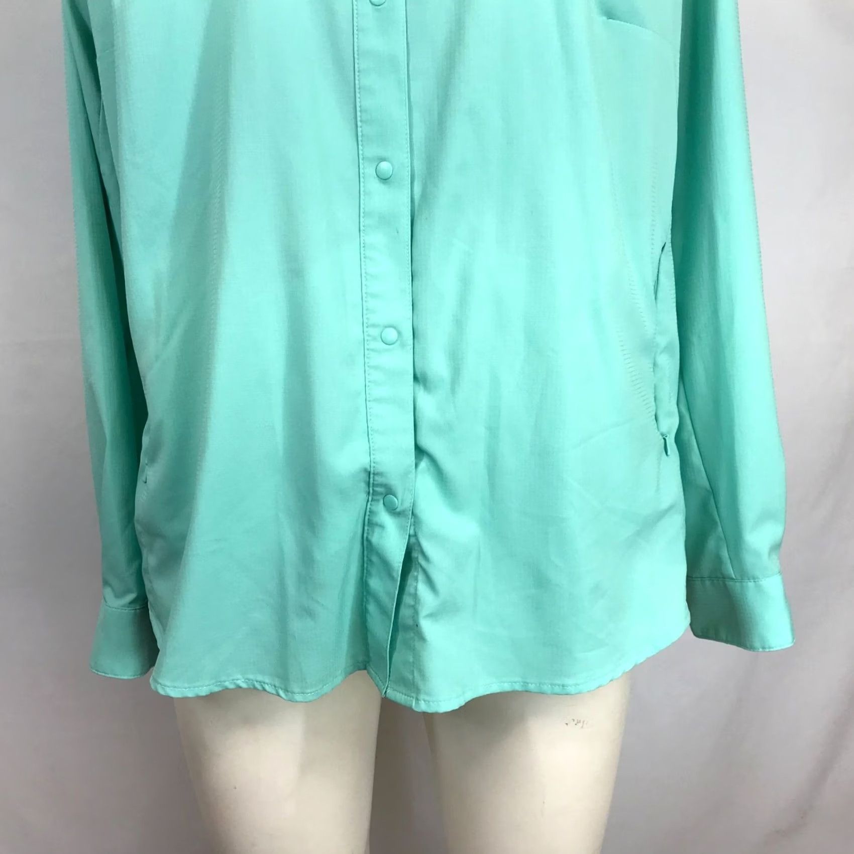 Vintage COLUMBIA GREEN LONG SLEEVE PFG SHIRT MENS 2X Size US XXL / EU 58 / 5 - 3 Thumbnail
