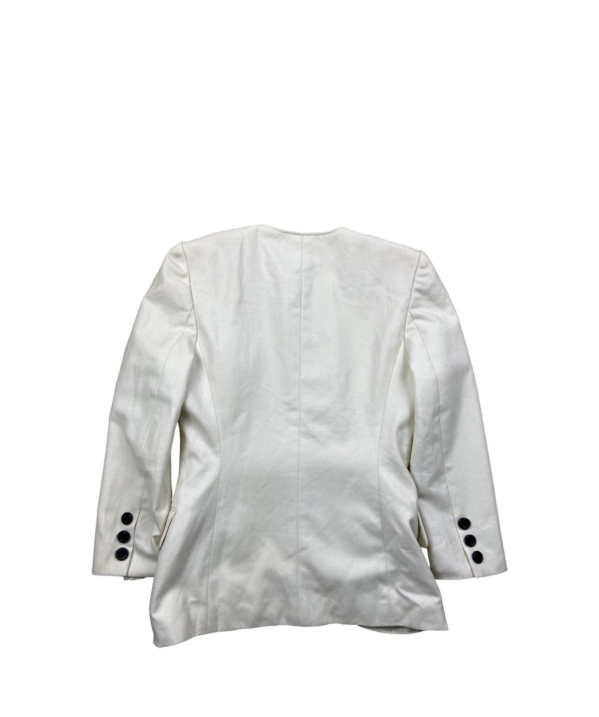Christian Dior Monsieur × Vintage Vintage 80’s Christian Dior Cotton Blazer Jacket Size M / US 6-8 / IT 42-44 - 5 Thumbnail