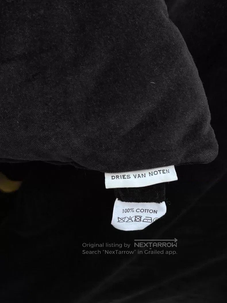 Dries Van Noten Dries Van Noten Velvet Shawl Size ONE SIZE - 9 Thumbnail