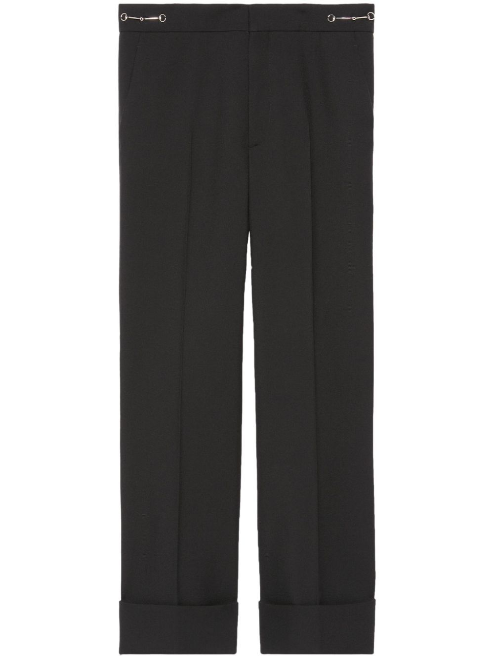 Gucci WOOL CROPPED TROUSERS Size 27" / US 4 / IT 40 - 1 Thumbnail