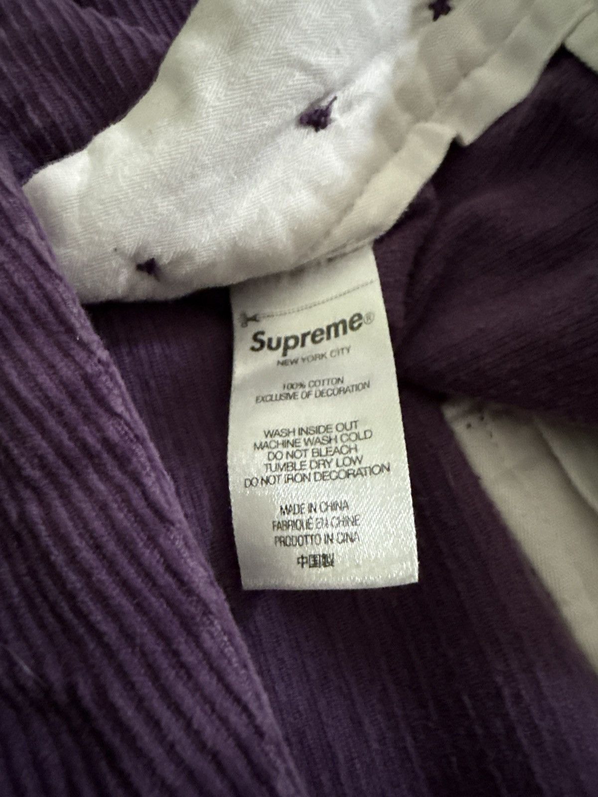 Supreme Supreme "Girl" Corduroy Chino Pant Size US 32 / EU 48 - 4 Thumbnail