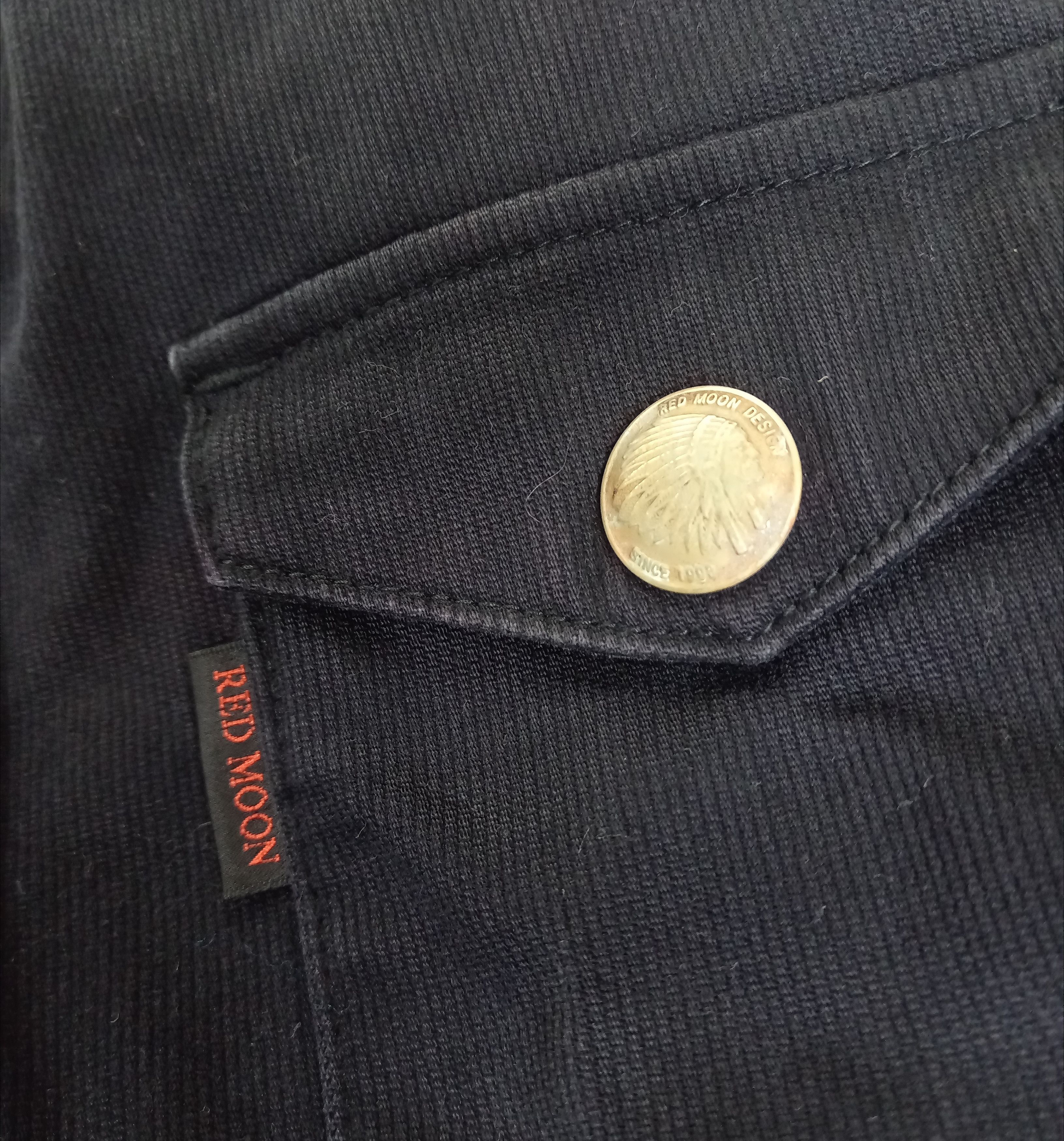 Redmoon Vintage Redmoon Codroy Denim Navy Blue Motorcycle Jacket Size US M / EU 48-50 / 2 - 10 Thumbnail