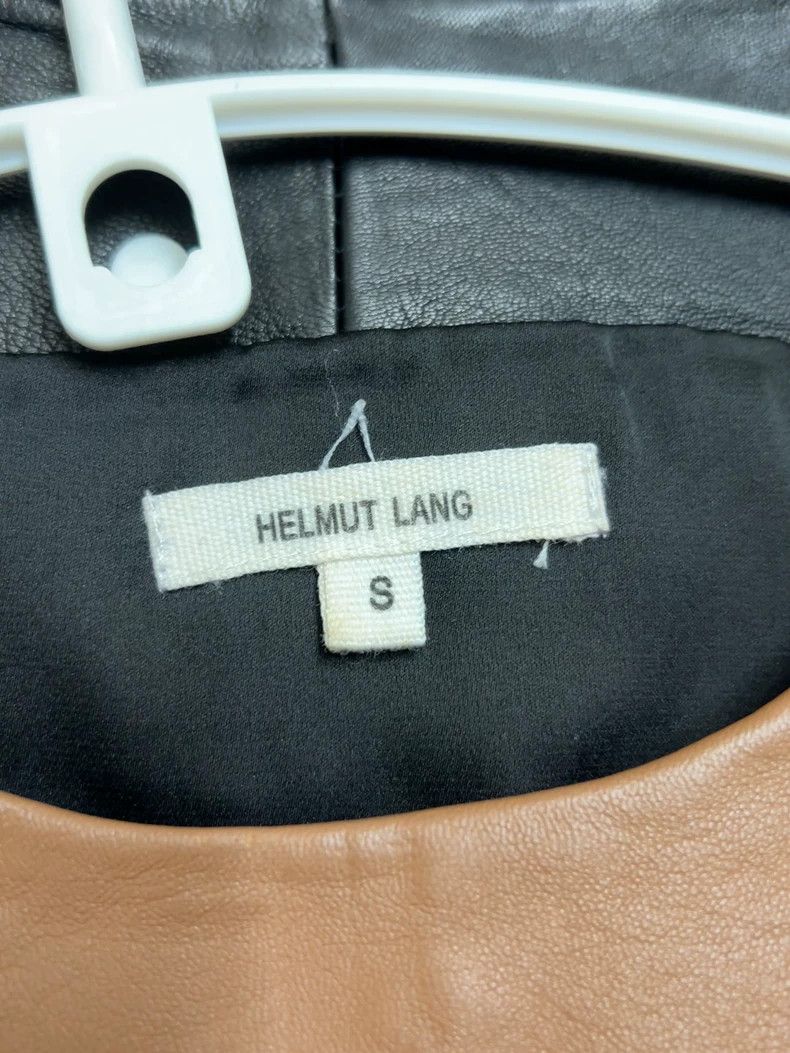 Helmut Lang HELMUT LANG The little leather skirt, with its classic pat Size S / US 4 / IT 40 - 4 Thumbnail