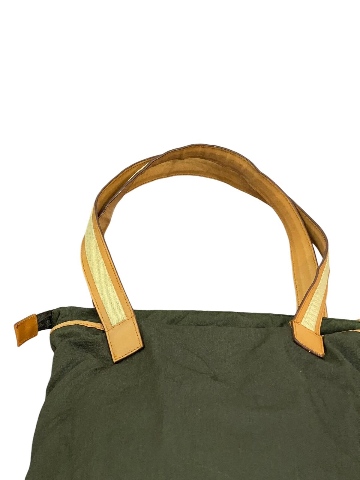 Gucci Leather Cotton Gucci Charlotte Cloth Tote Shoulder Bag 1🟩0 Size ONE SIZE - 18 Thumbnail