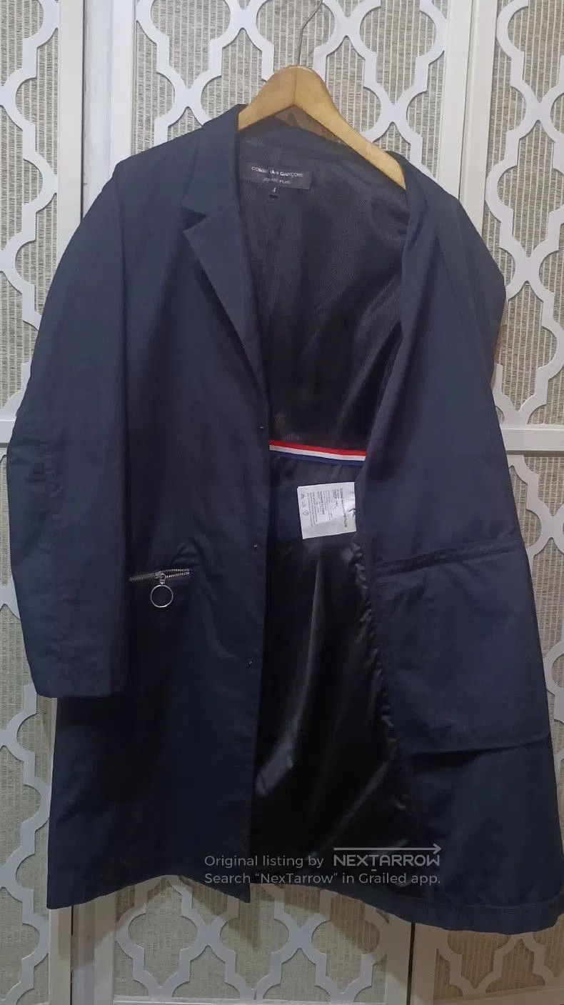 Comme des Garcons COMME des GARCONS HOMME PLUS Cotton Trench Coat. Size US L / EU 52-54 / 3 - 3 Thumbnail