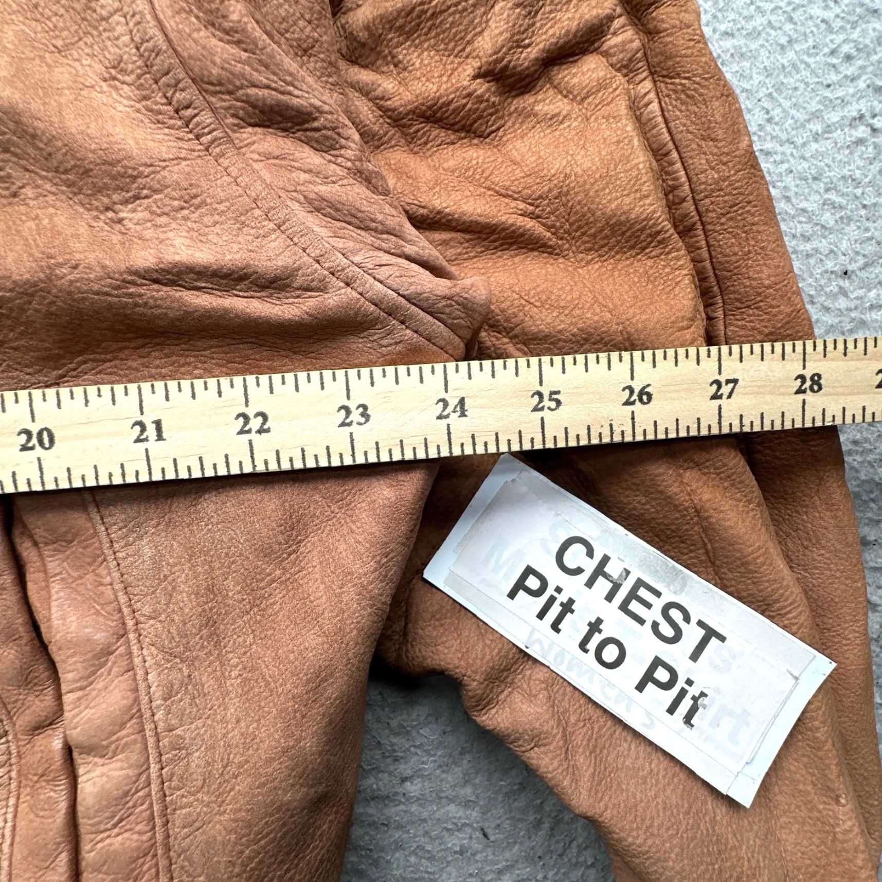 Vintage VINTAGE East Island Suede Leather Bomber Jacket Mens Large Brown Lined Bid Flight Aviator Full Zip Size US L / EU 52-54 / 3 - 6 Thumbnail