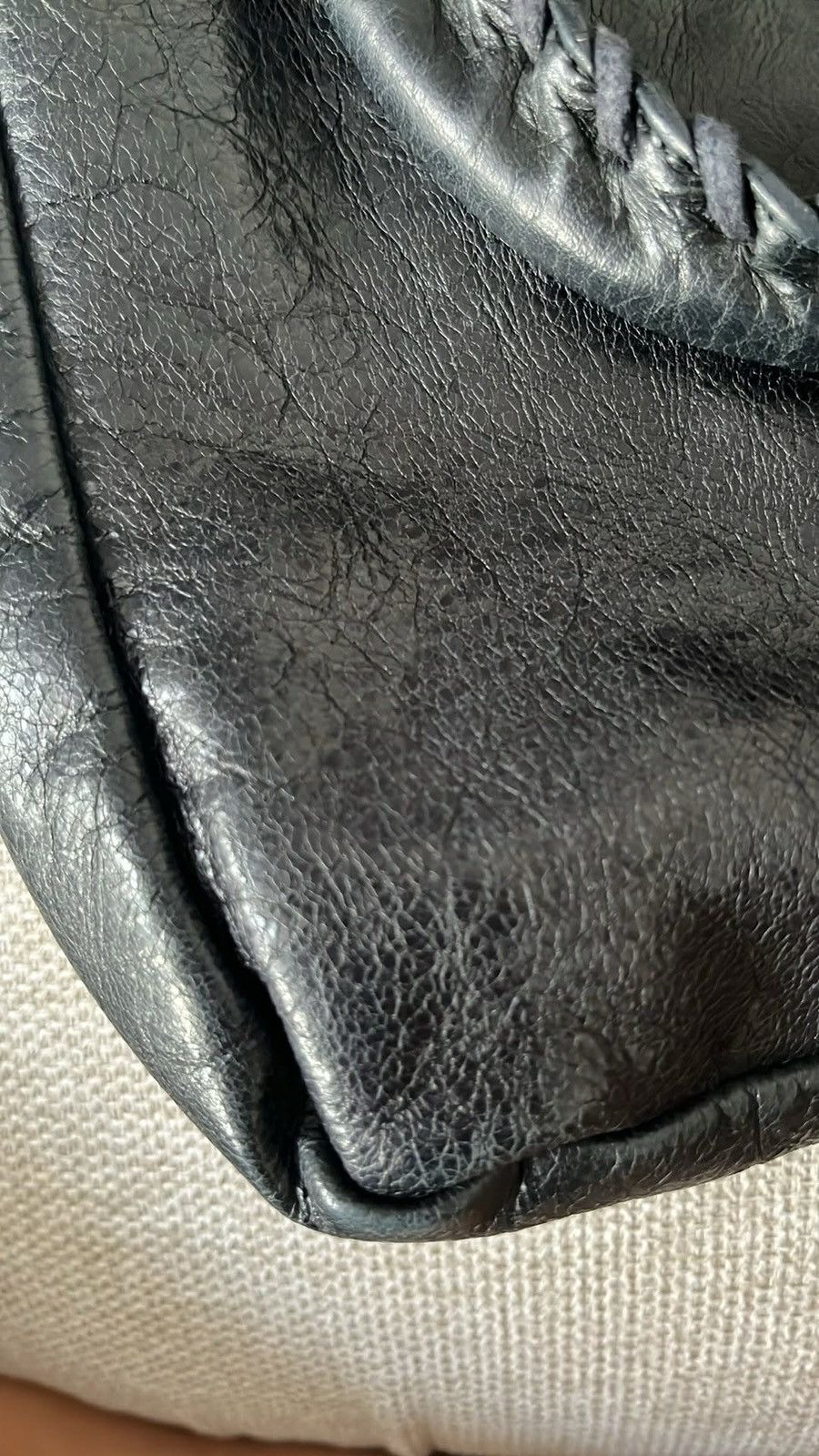 Balenciaga Balenciaga "The First" 2005 Black Chevre Leather Size ONE SIZE - 7 Thumbnail