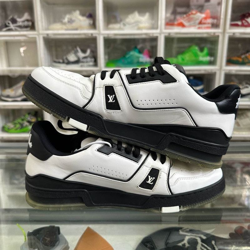 Louis Vuitton Louis Vuitton Trainer Low Top Sneakers - Size US 10 / EU 43 - 7 Thumbnail