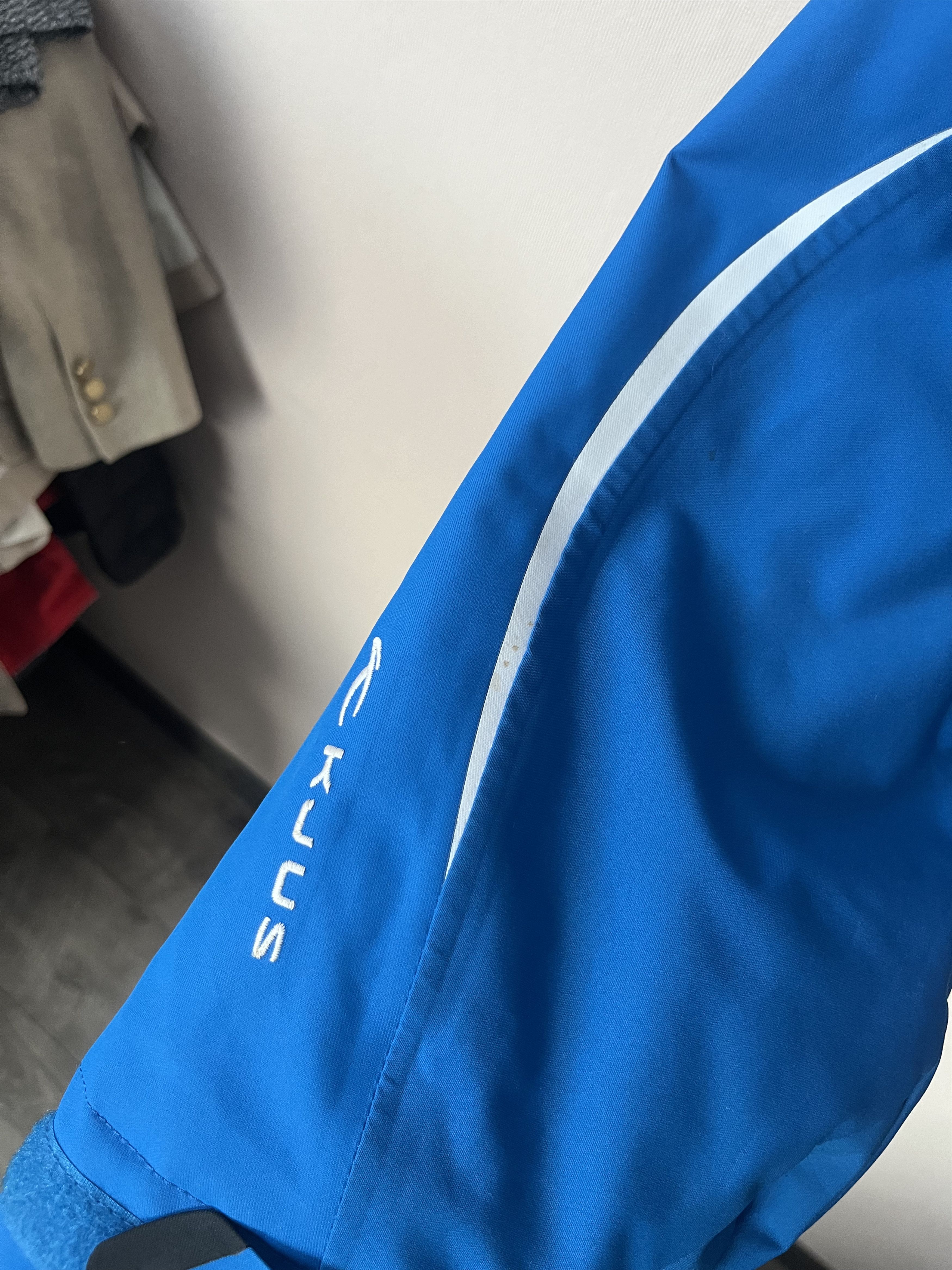 KJUS KJUS Blue Storm Hood Full Zip Jacket Size L Europe 54 Size US L / EU 52-54 / 3 - 4 Thumbnail
