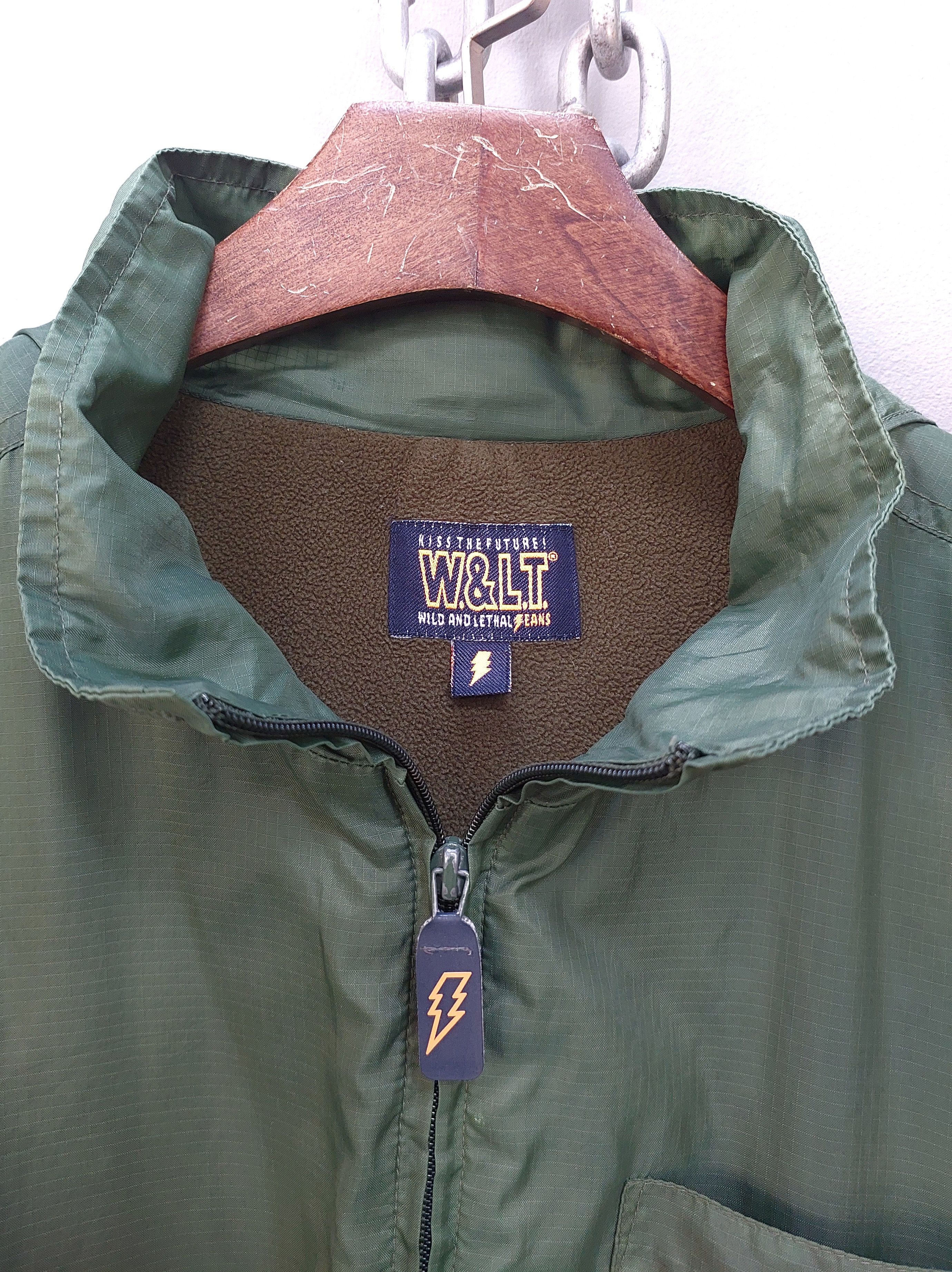 Walter Van Beirendonck W&LT Walter Van Beirendonck Nylon Fleece Lined Jacket Size US L / EU 52-54 / 3 - 11 Thumbnail