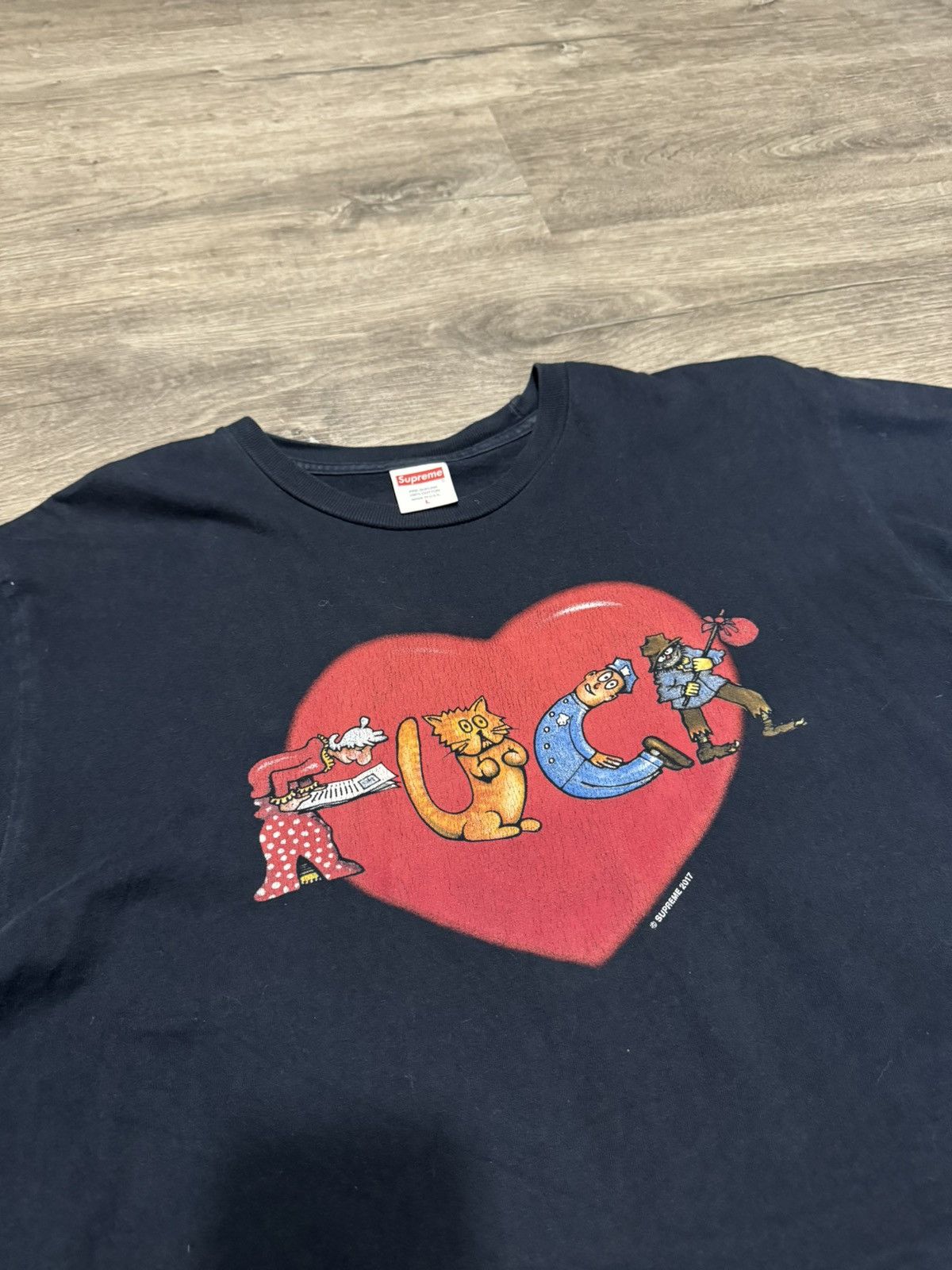 Supreme Fuck Love Tee - Fall/Winter 2017 | Grailed