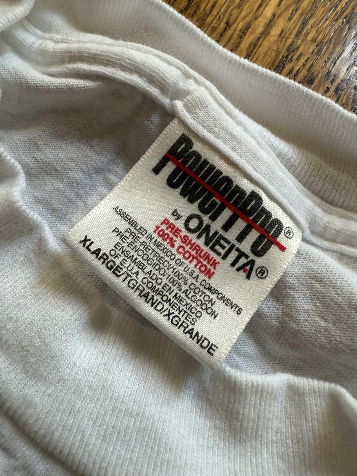 Vintage Vintage 90s Hot Damn! Dekuyper Liqueur Graphic Tee Size US XL / EU 56 / 4 - 4 Thumbnail