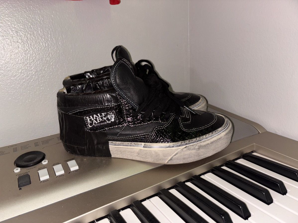 Vans Vans Vault Half Cab EF LX "Duct Tape" Black Size US 7 / EU 40 - 2 Thumbnail