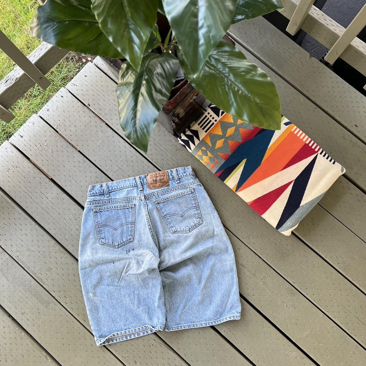 Levi's × Vintage Vintage Levi’s shorts denim distressed Size US 30 / EU 46 - 3 Thumbnail