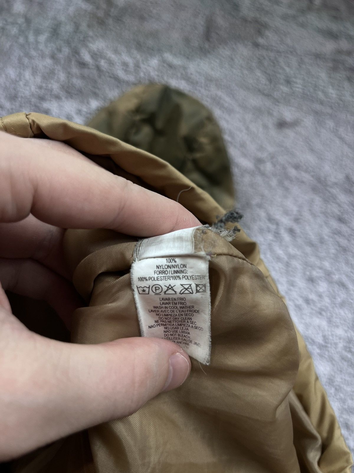 Japanese Brand Vintage Nylon Spray-Dye Puffer Jacket Archive Y2K Style Size S / US 4 / IT 40 - 8 Thumbnail