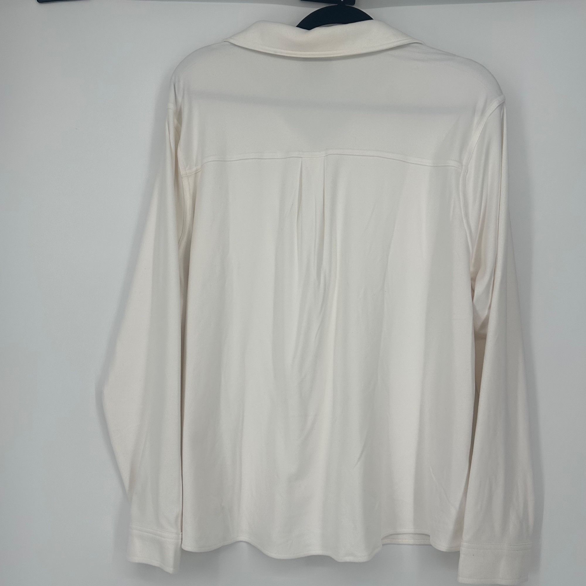 Other 32 Degrees White Fleece Button-Up Shacket – Women’s XXL Size XXL / US 16-18 / IT 52-54 - 3 Thumbnail