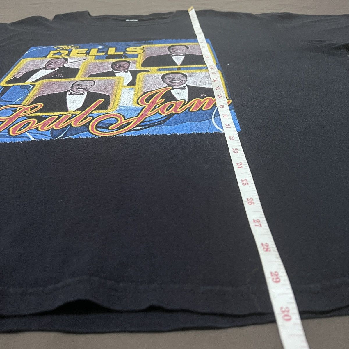 Band Tees × Vintage Vintage Y2K The Dells Soul Jam Tee 2XL R&B The Manhattans Size US XXL / EU 58 / 5 - 15 Thumbnail