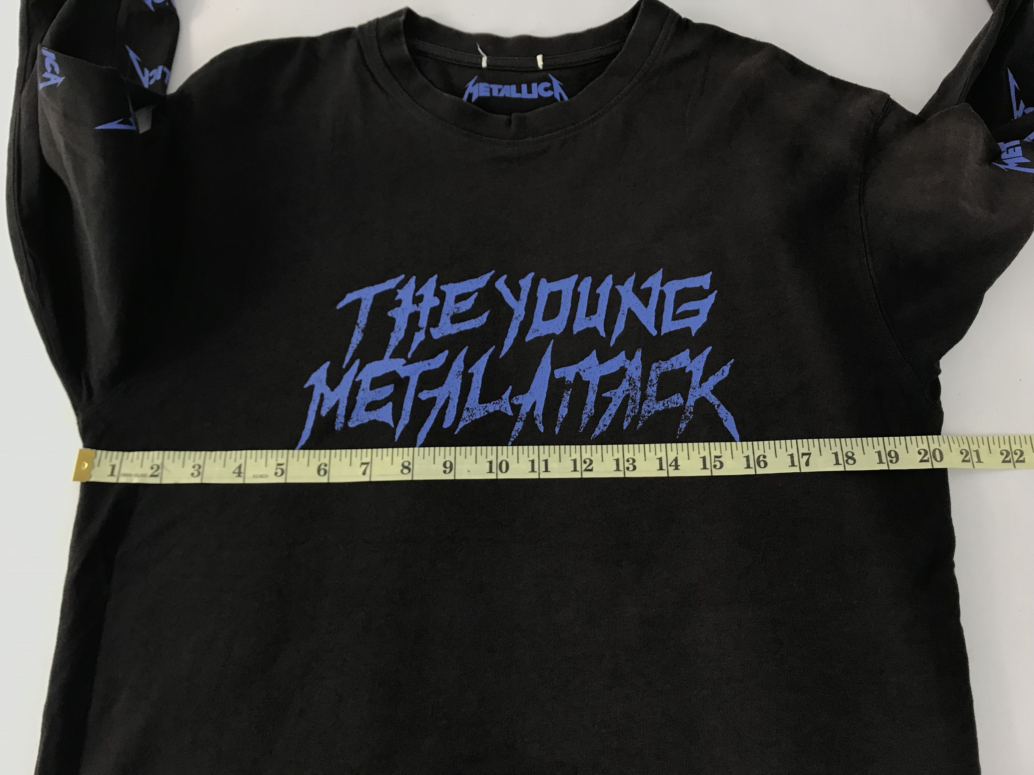 Band Tees × Metallica Metallica The Young Metal Attack Side Tape Rock Band Printed Size US M / EU 48-50 / 2 - 10 Thumbnail