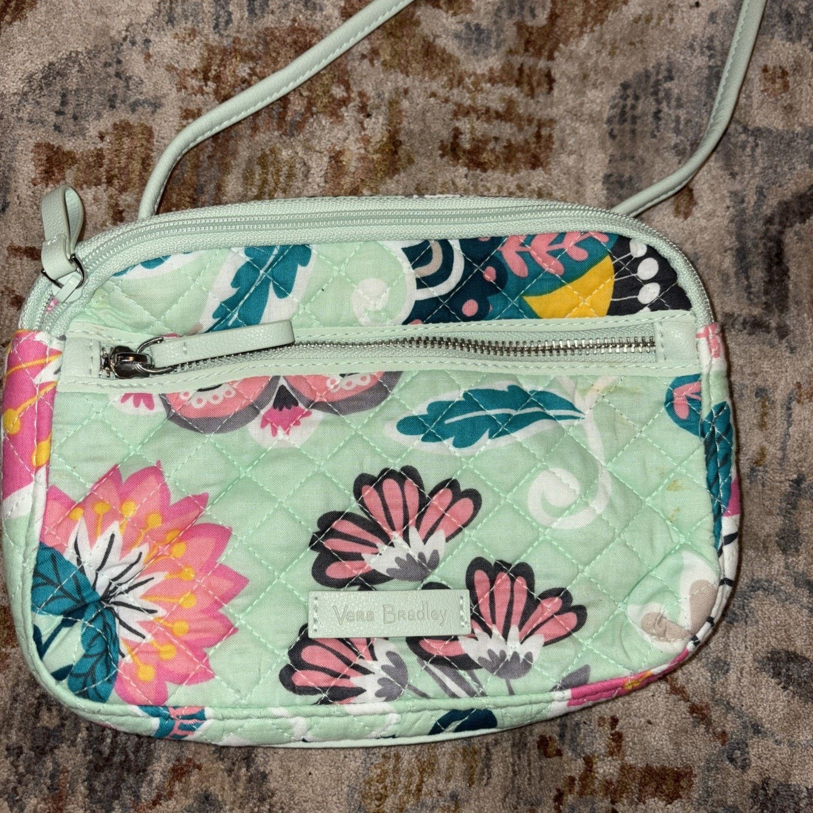Vera Bradley Vera Bradley 4 Piece Set Mint Flowers Collection Size ONE SIZE - 7 Thumbnail