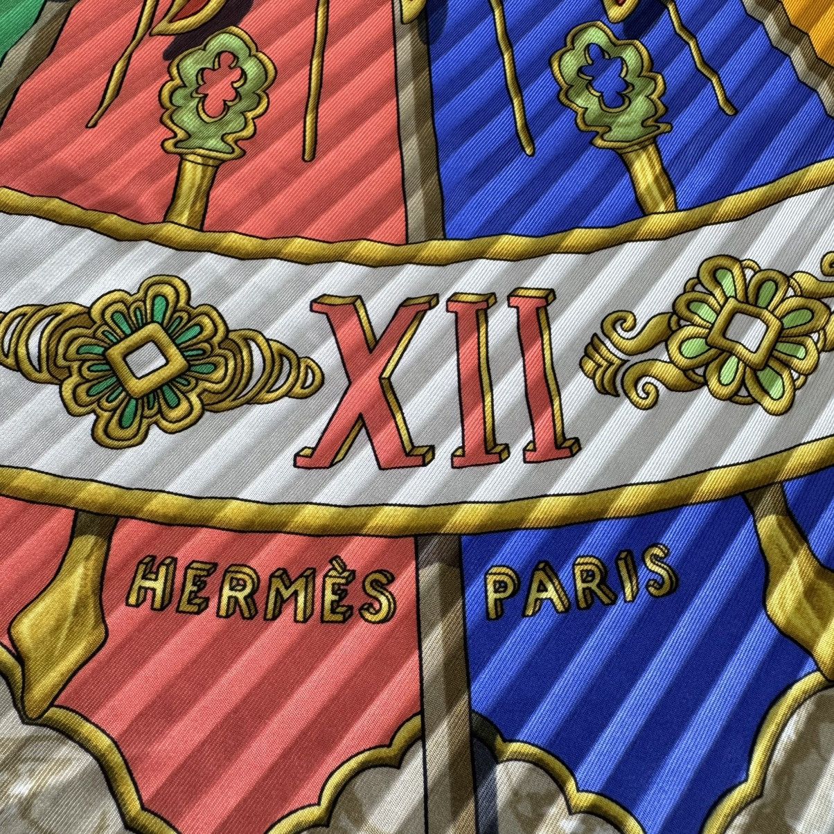 Hermes 🔥HERMES CAPE DIEM BY JOACHIM METZ SCARF Size ONE SIZE - 11 Thumbnail