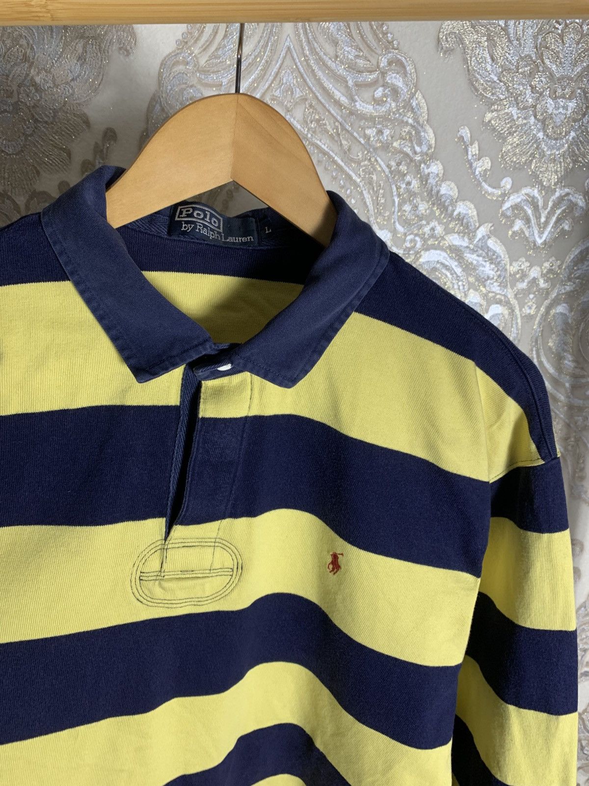 Polo Ralph Lauren VINTAGE POLO RALPH LAUREN DESIGNER RETRO RUGBY CASUAL 90s Size US L / EU 52-54 / 3 - 3 Thumbnail