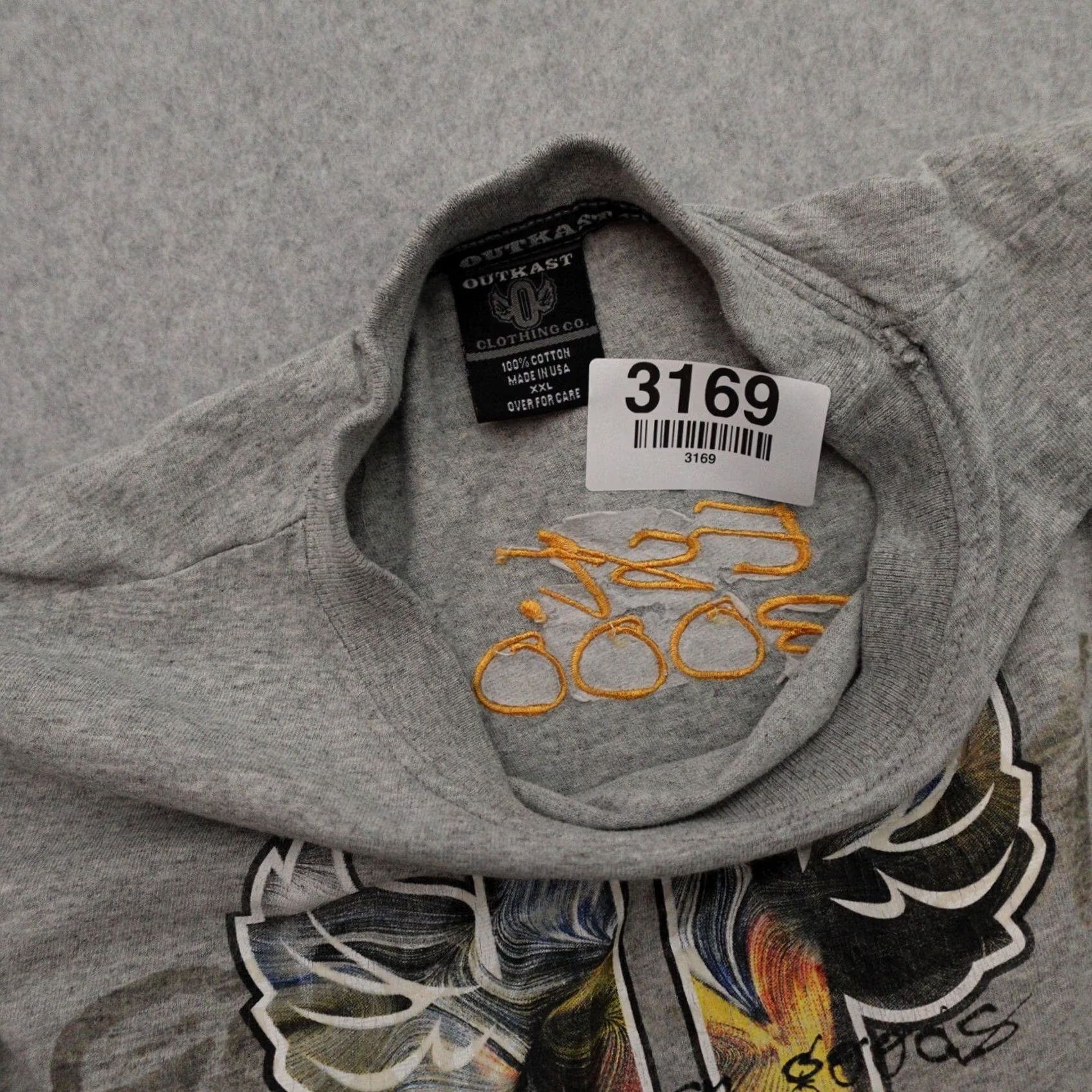 Vintage VINTAGE Outkast Shirt XXL Gray Mens Southern Goods Long-Sleeve Y2K Size US XXL / EU 58 / 5 - 4 Thumbnail