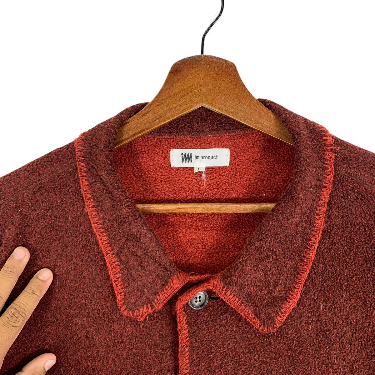 Issey Miyake × Japanese Brand IM PRODUCT ISSEY MIYAKE BUTTON SHIRTS Size US L / EU 52-54 / 3 - 5 Thumbnail