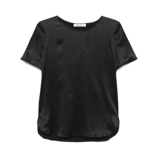 Max Mara MAX MARA Women Blouses DIDA 133 005 BLACK Size M / US 6-8 / IT 42-44 - 1 Thumbnail