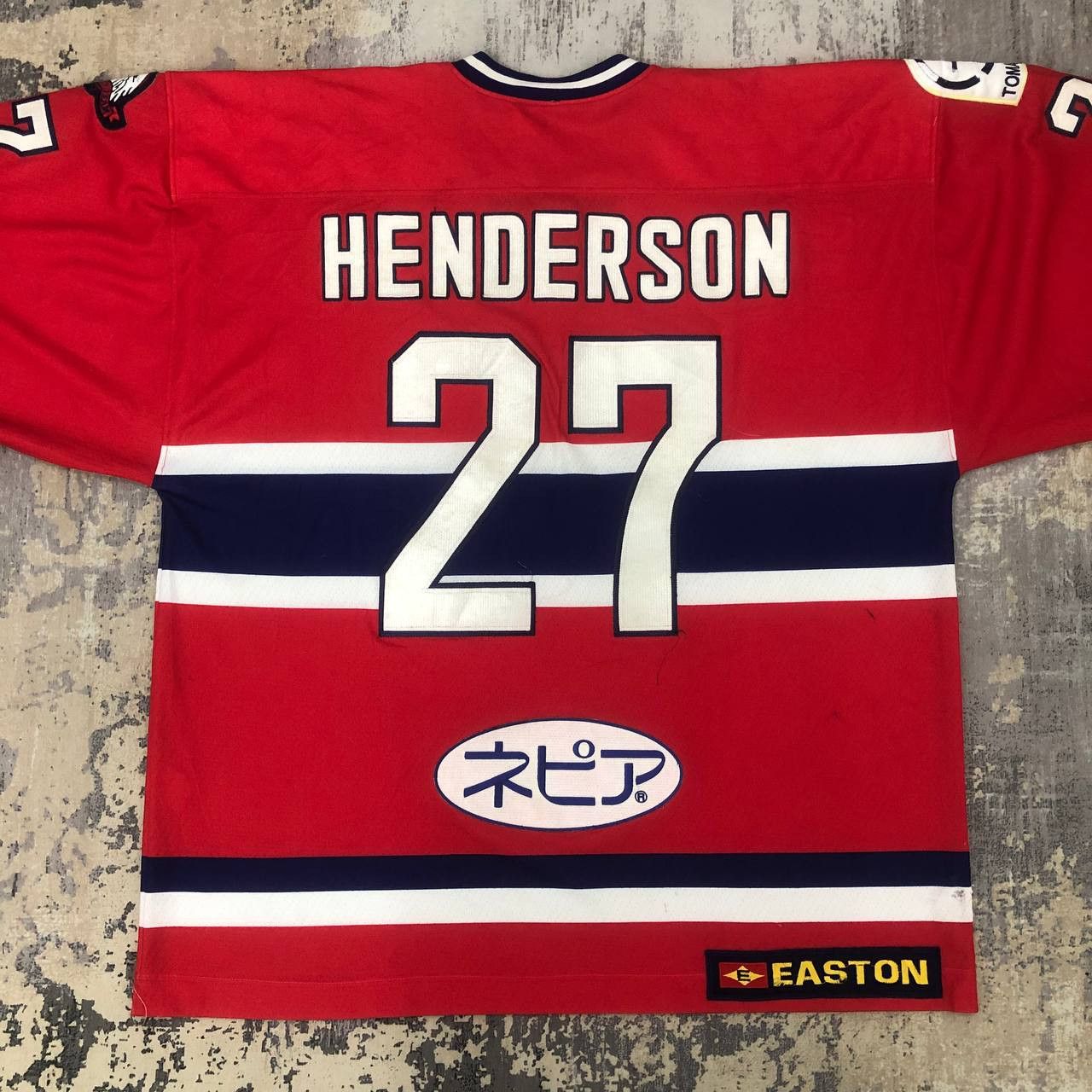 Vintage T520 VTG NO.27 HENDERSON OJI EASTON JERSEYS Size US L / EU 52-54 / 3 - 2 Thumbnail