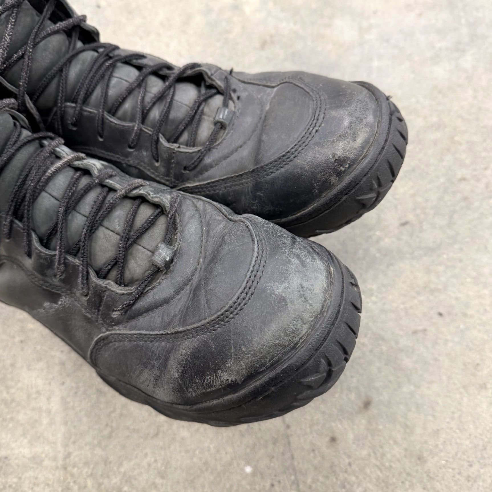 Oakley VINTAGE OAKLEY Assault Tactical Boots Field Combat Black Men Size 10 Boots Mens Black Oakley Field SI Assault - Distressed Combat Tactical Shoes Size US 9 / EU 42 - 5 Thumbnail