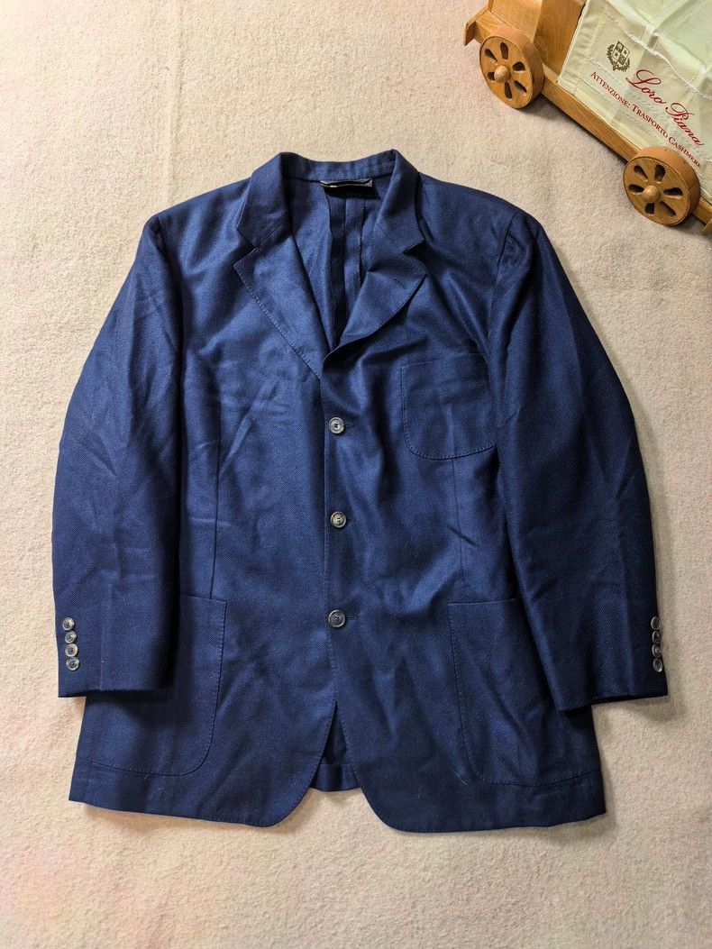 Loro Piana LORO PIANA Cashmere Cordoba jacket Size US XL / EU 56 / 4 - 4 Thumbnail
