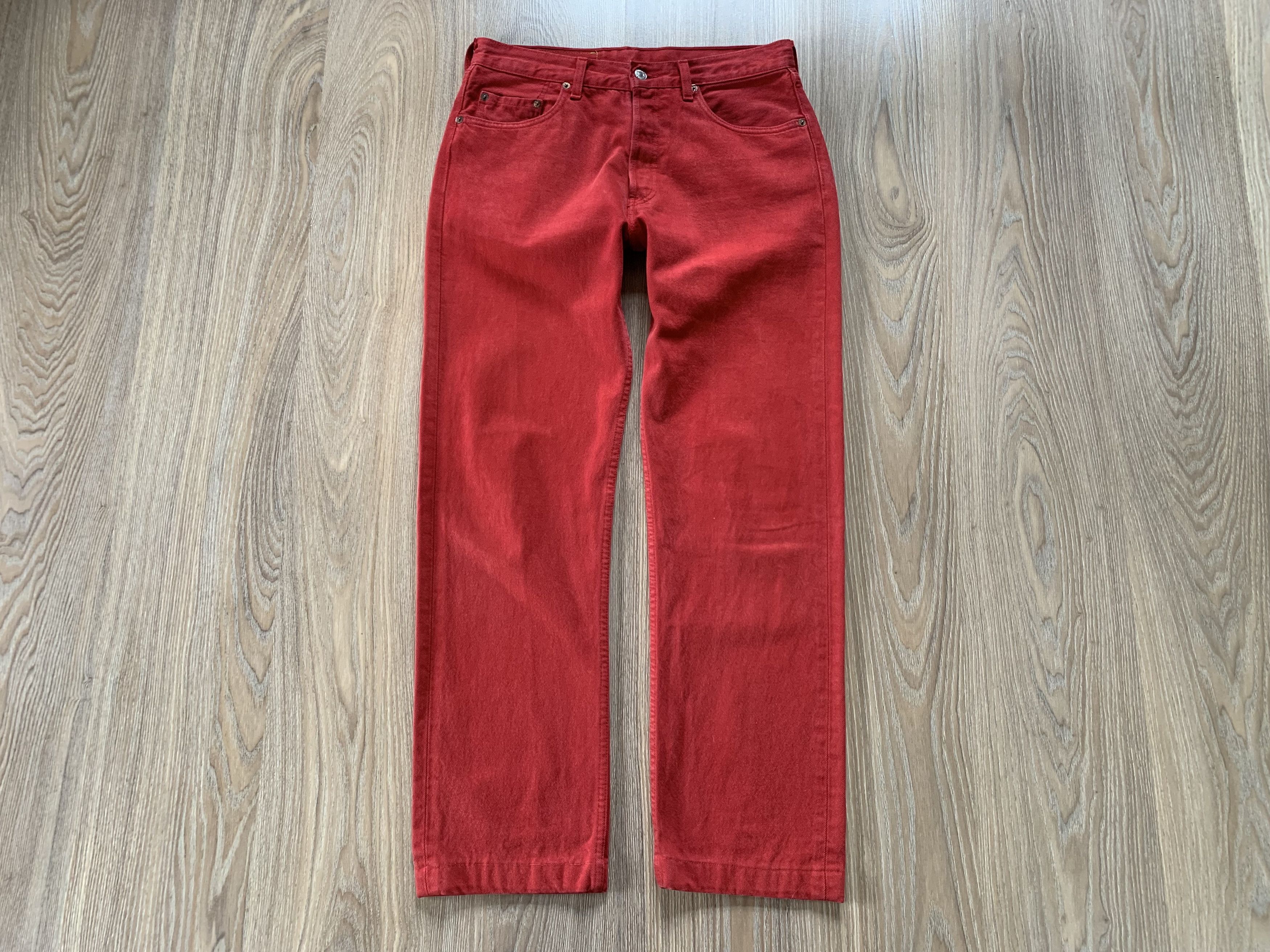 Levi's × Levi's Vintage Clothing × Vintage Vintage Levis 501 Coral Jeans Size US 32 / EU 48 - 2 Thumbnail