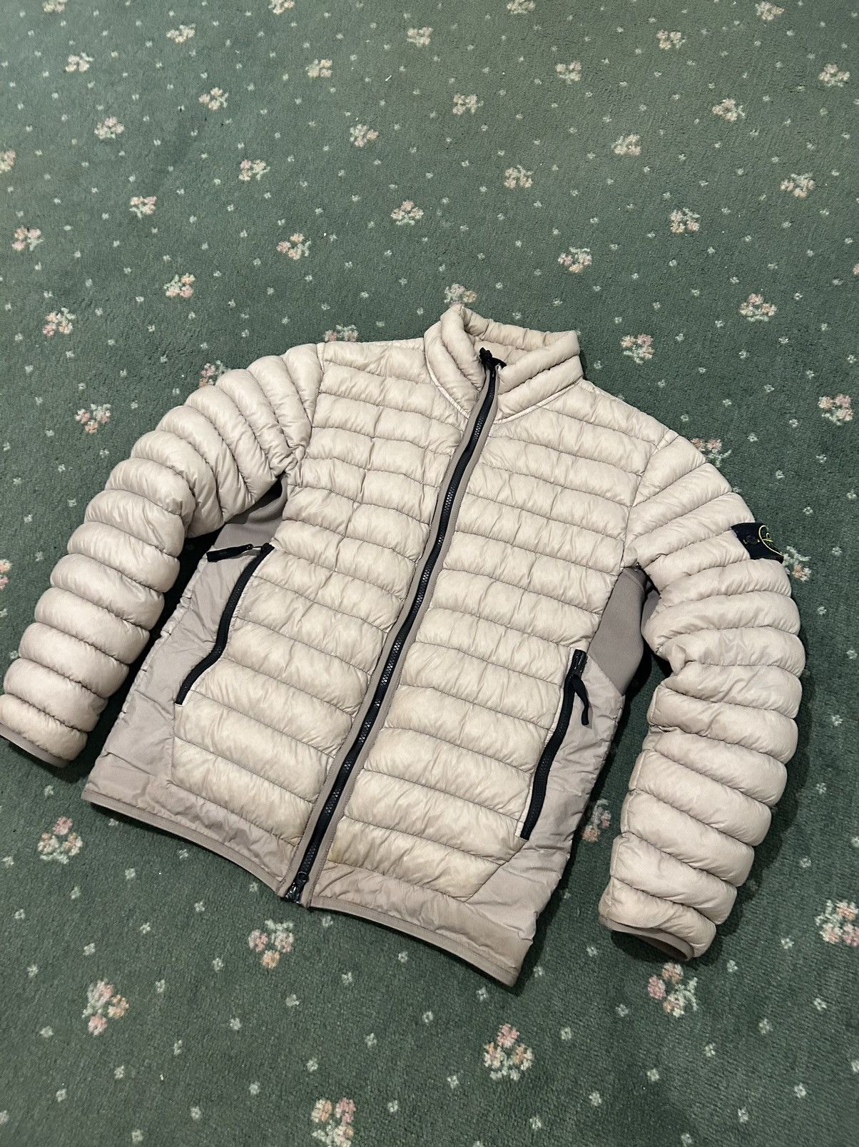 STONE  Garment Dyed Micro ダウン XL stone island garment dyed micro yarn down black