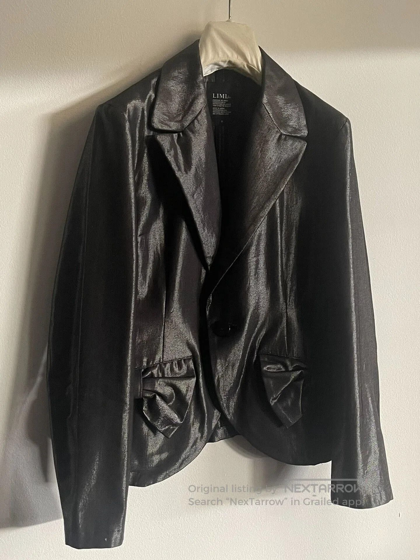 Limi Feu Limi Feu Butterfly Pocket Suit Jacket. Size S / US 4 / IT 40 - 3 Thumbnail
