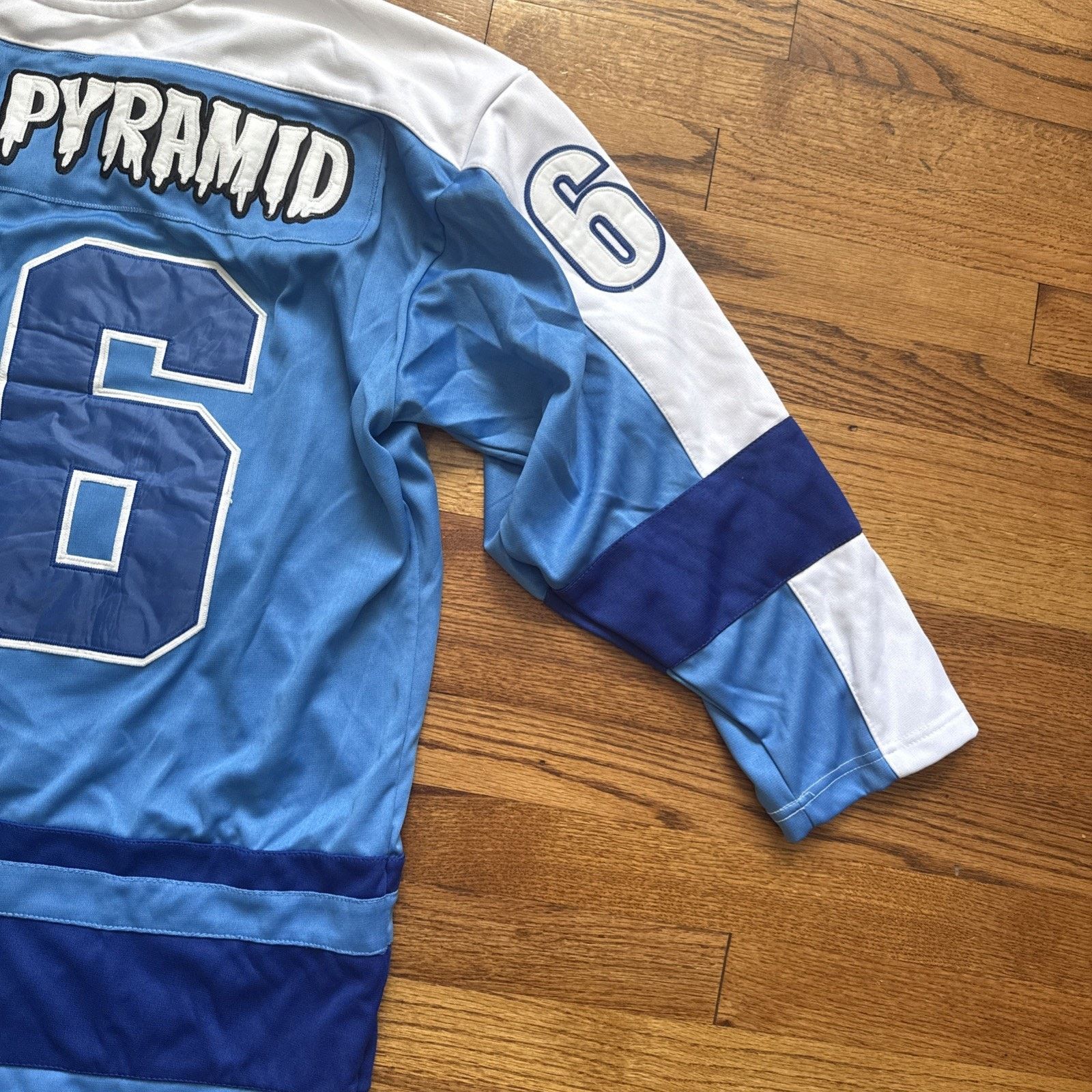 Black Pyramid Black Pyramid Hockey Jersey Embroidered And Patchwork Size US M / EU 48-50 / 2 - 12 Thumbnail