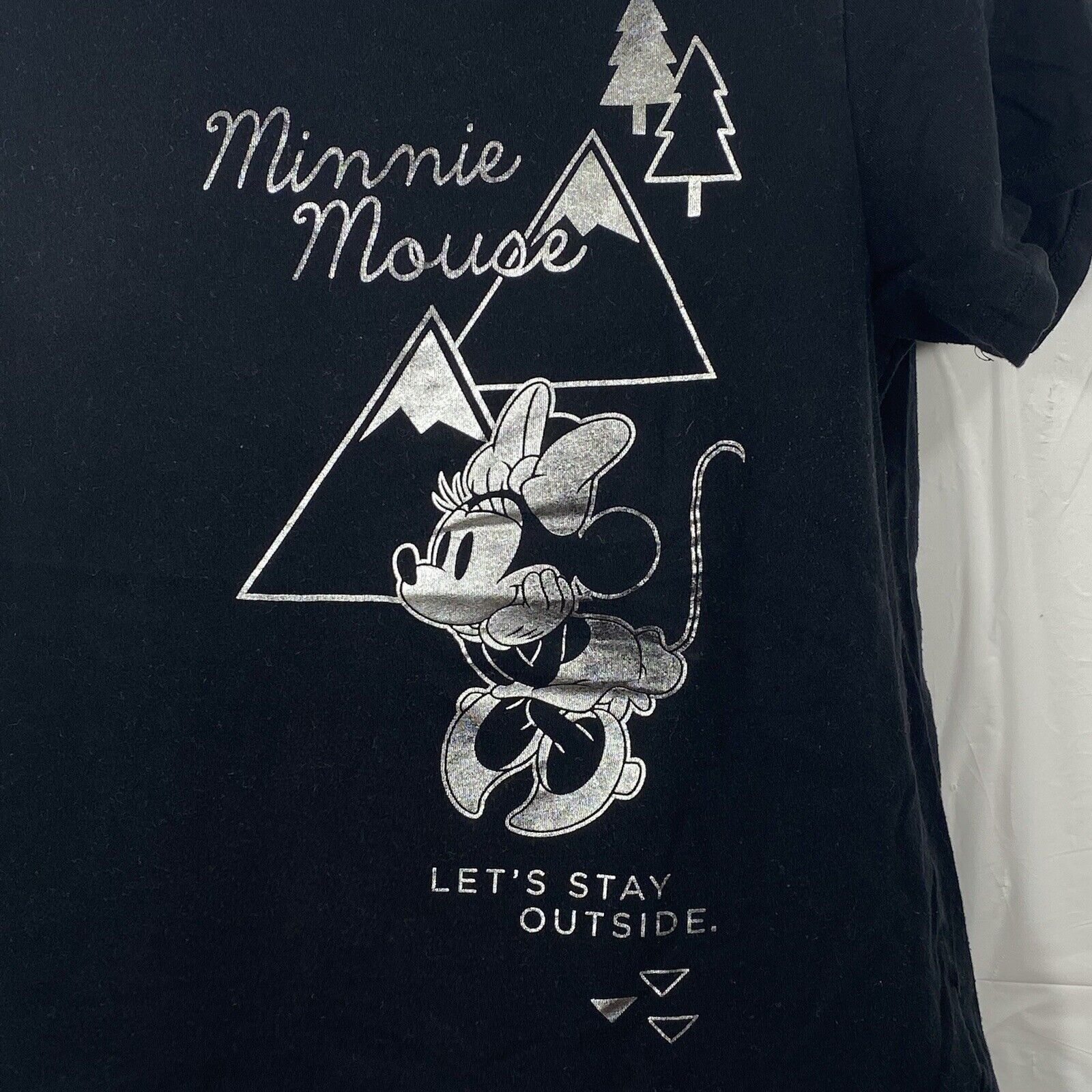 Uniqlo UNIQLO Disney Minnie Mouse "Let's Stay Outside" Graphic Tee Size M / US 6-8 / IT 42-44 - 2 Thumbnail