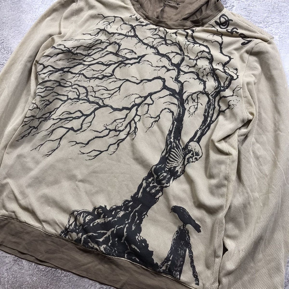 Vintage Vintage Y2K Skeleton Graphic Hoodie Dark Grunge Streetwear M Size US M / EU 48-50 / 2 - 4 Thumbnail