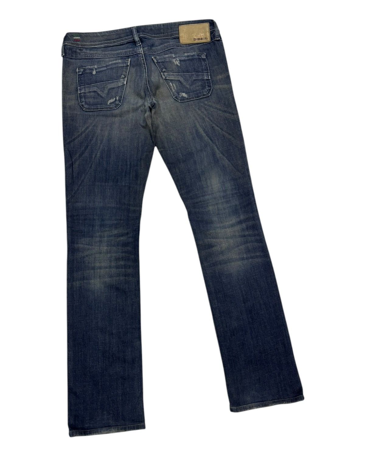 Diesel × Japanese Brand Vintage Diesel Slim Straight Denim Jeans Size US 31 - 4 Thumbnail