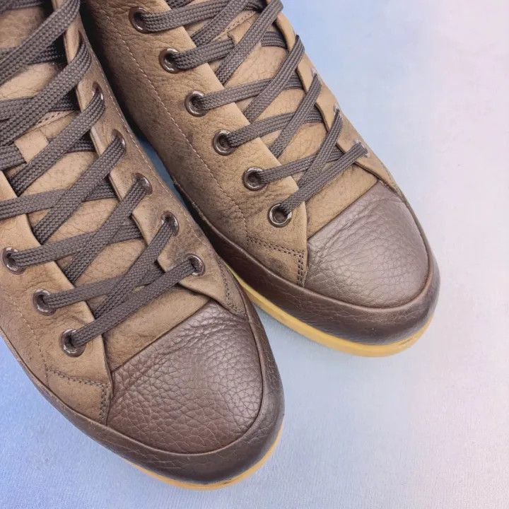 Louis Vuitton Louis Vuitton Brown High-Top Sneakers for Men -2508 Size US 9.5 / EU 42-43 - 7 Thumbnail