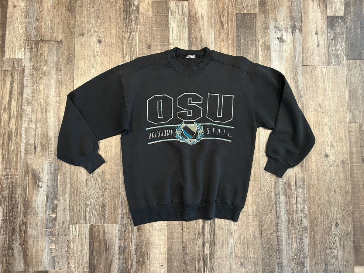 Other *Rare* Vintage Black Gear Oklahoma State Crewneck Sweatshirt Size US M / EU 48-50 / 2 - 1 Thumbnail
