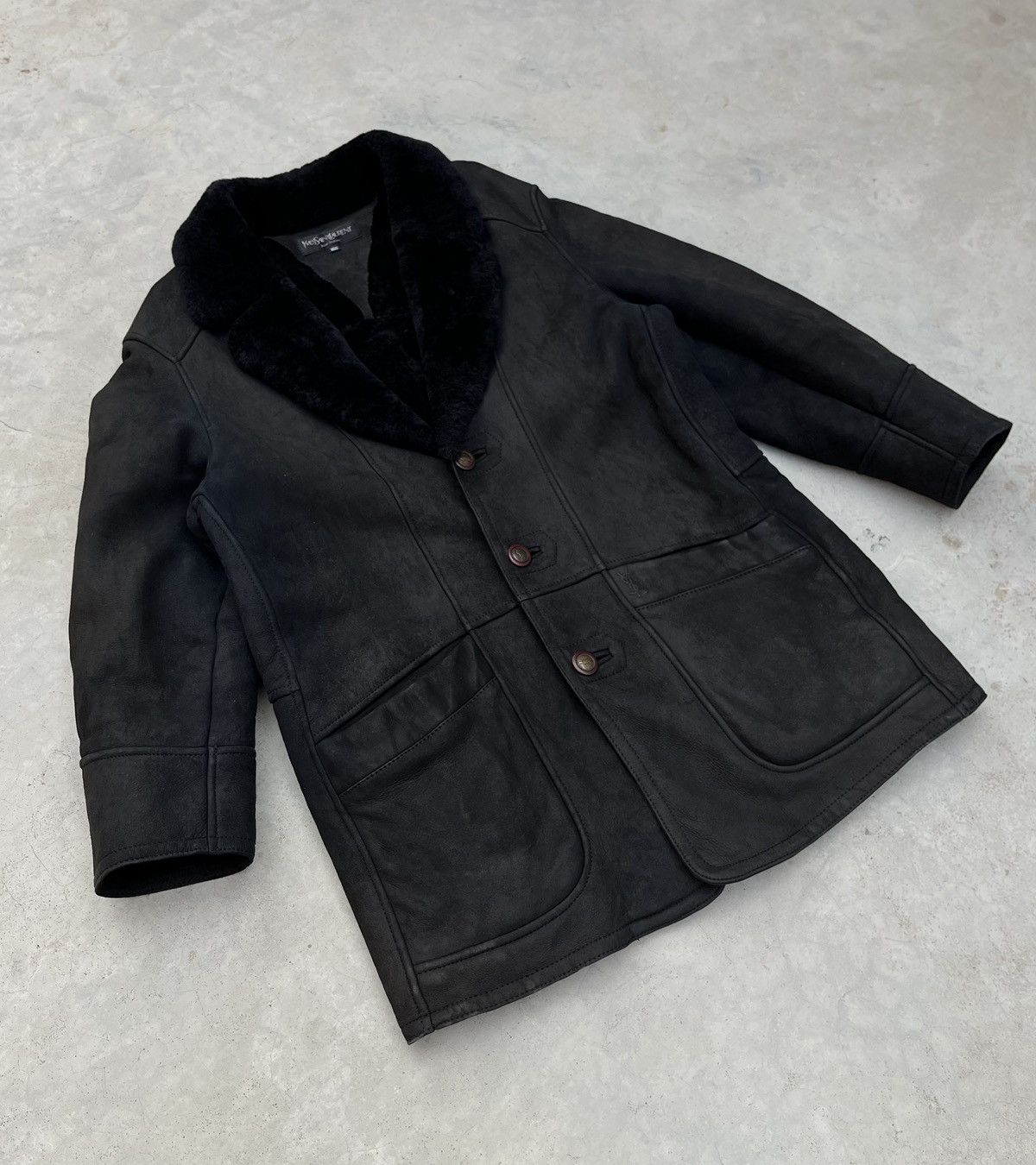 Vintage Yves Saint Laurent Jacket | Grailed