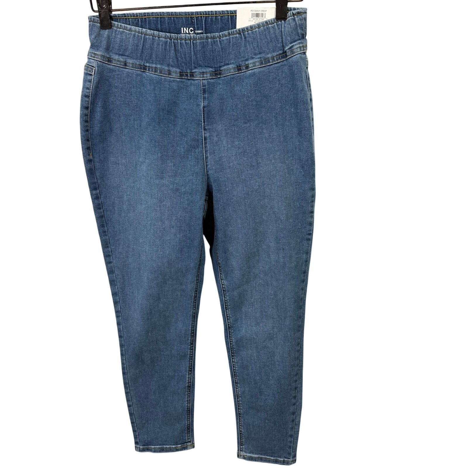 Macys INC International Concepts Skinny Jeans sz 14 NEW # G652 Size 36" / US 14 / IT 50 - 5 Thumbnail
