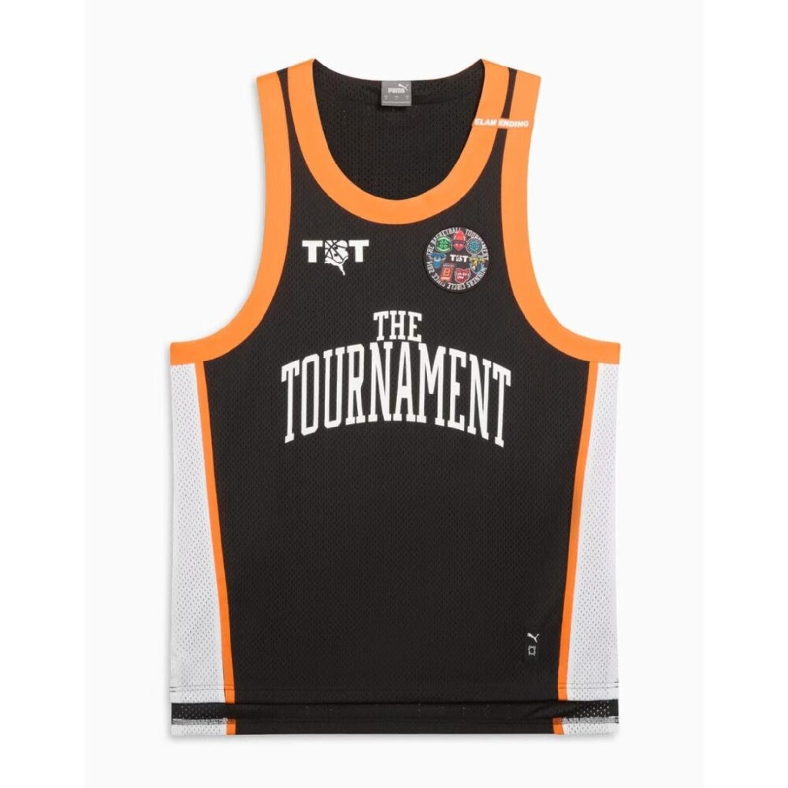 Puma PUMA TBT Basketball Tournament Black Jersey | XXL| MSRP $80 Size US XXL / EU 58 / 5 - 1 Thumbnail