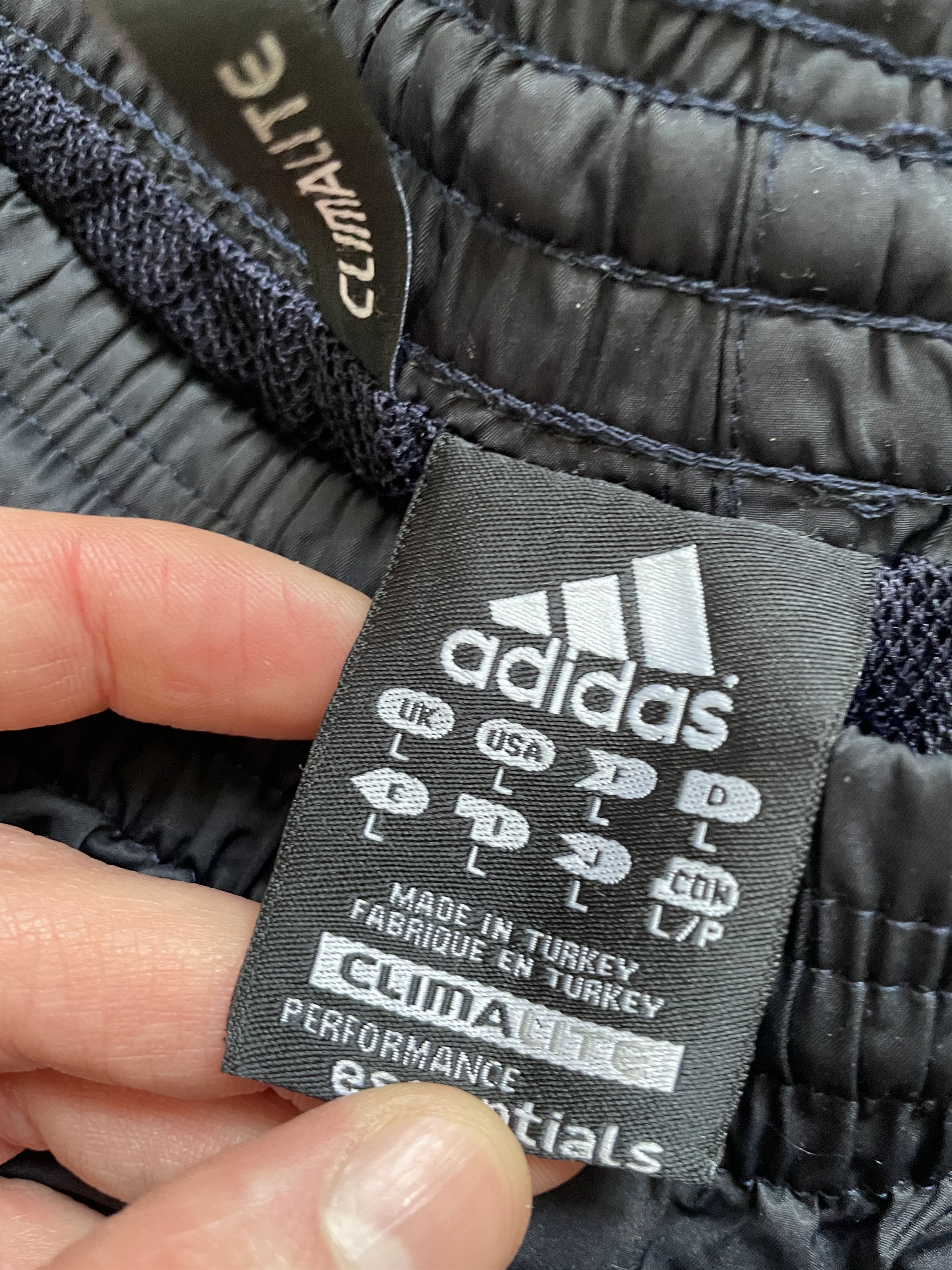 Adidas Y2K ADIDAS BLACK WHITE GERMANY BLOKECORE TRACKSUIT Size US L / EU 52-54 / 3 - 7 Thumbnail