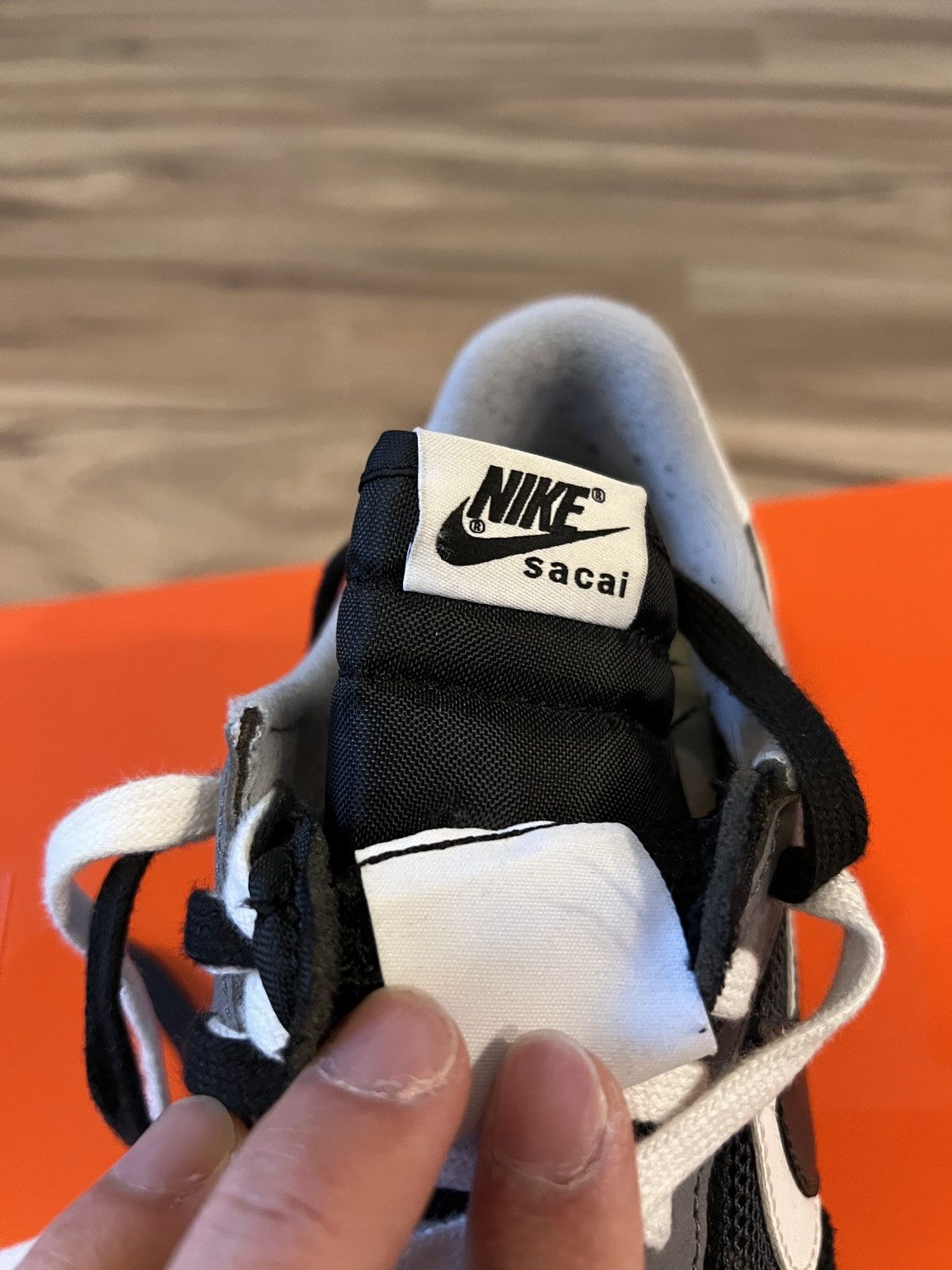 Nike × Sacai Nike Sacai LD Waffle Black and White Size US 9 / EU 42 - 15 Thumbnail