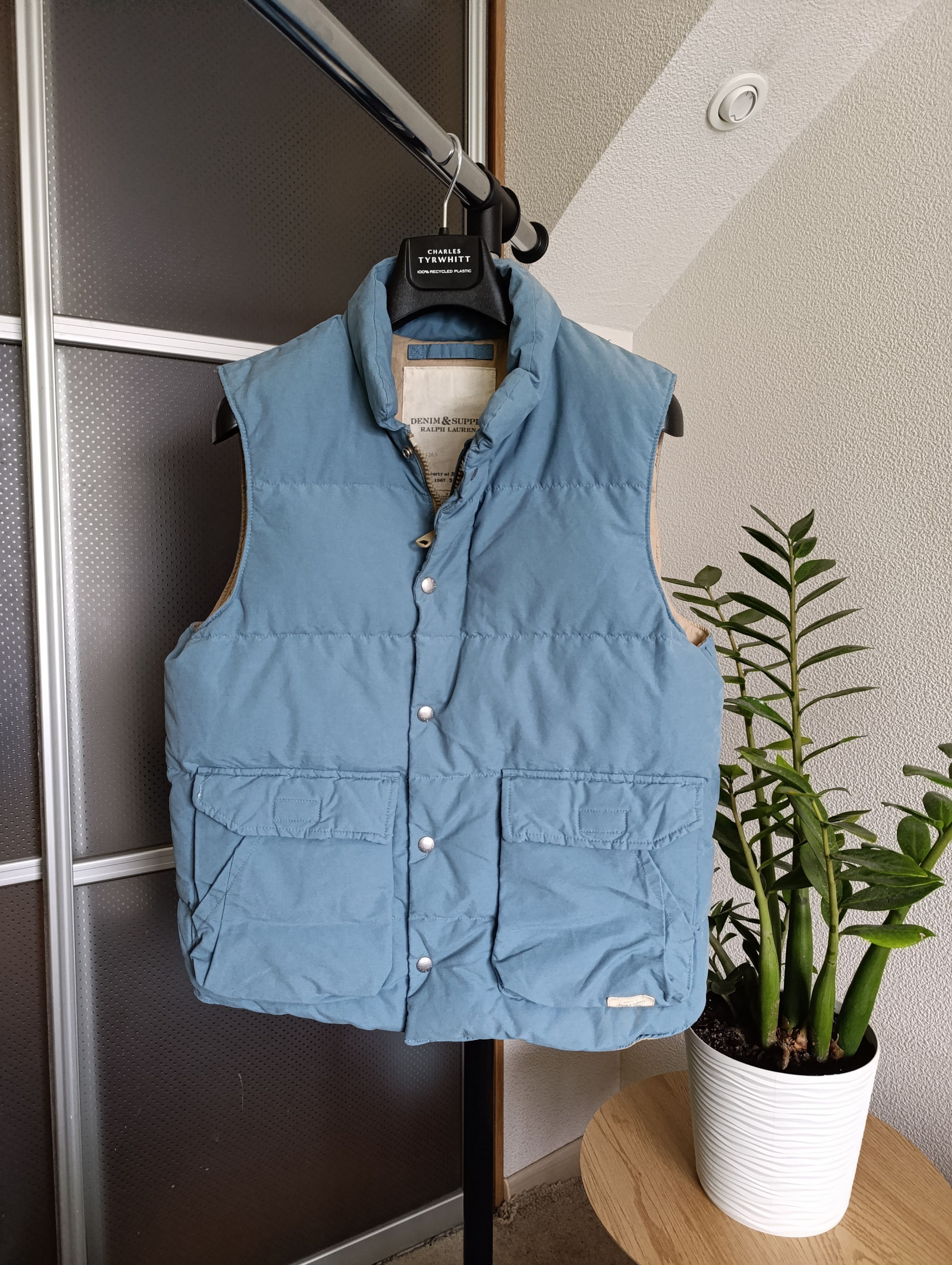 DENIM AND SUPPLY RALPH LAUREN VINTAGE DOWN VEST