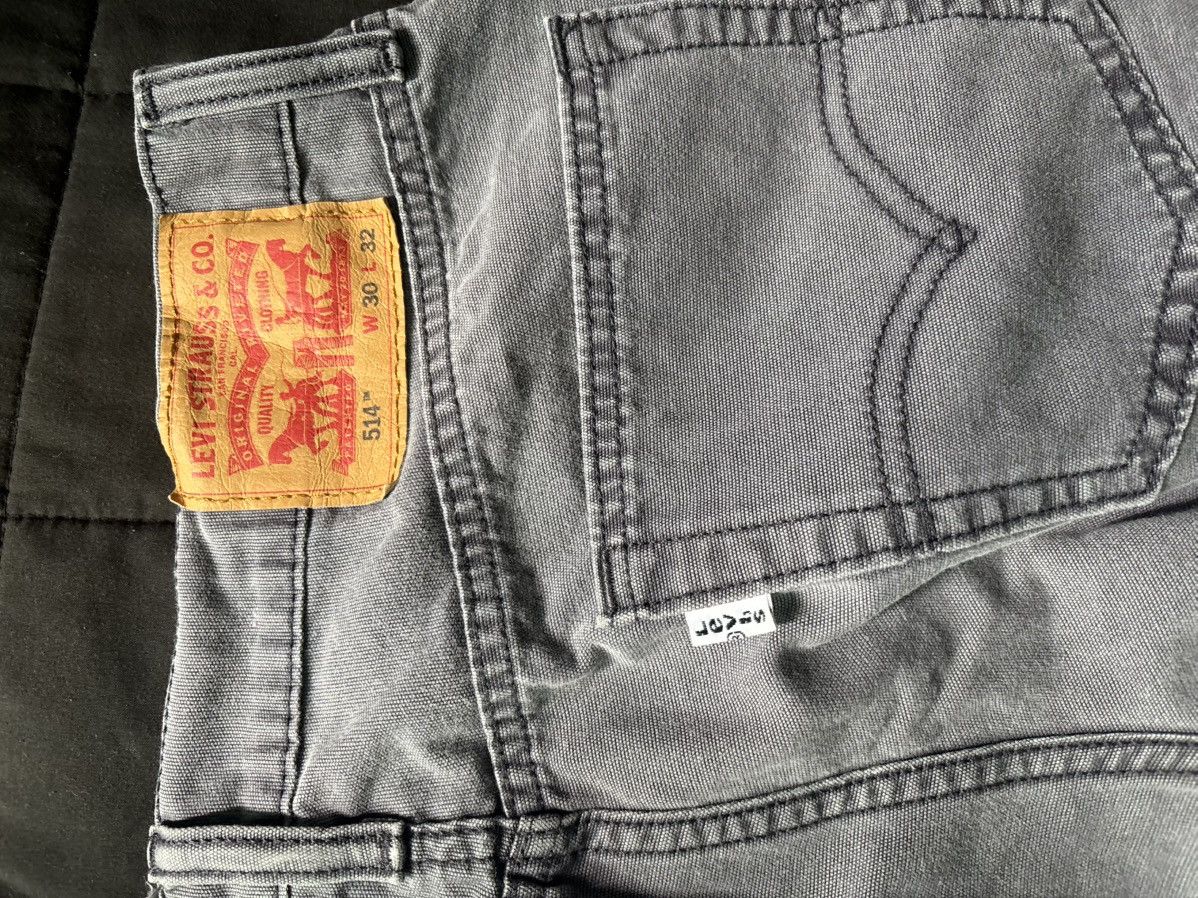 Levi's Levis Washed Grey Skinny Jeans Size US 31 - 4 Thumbnail