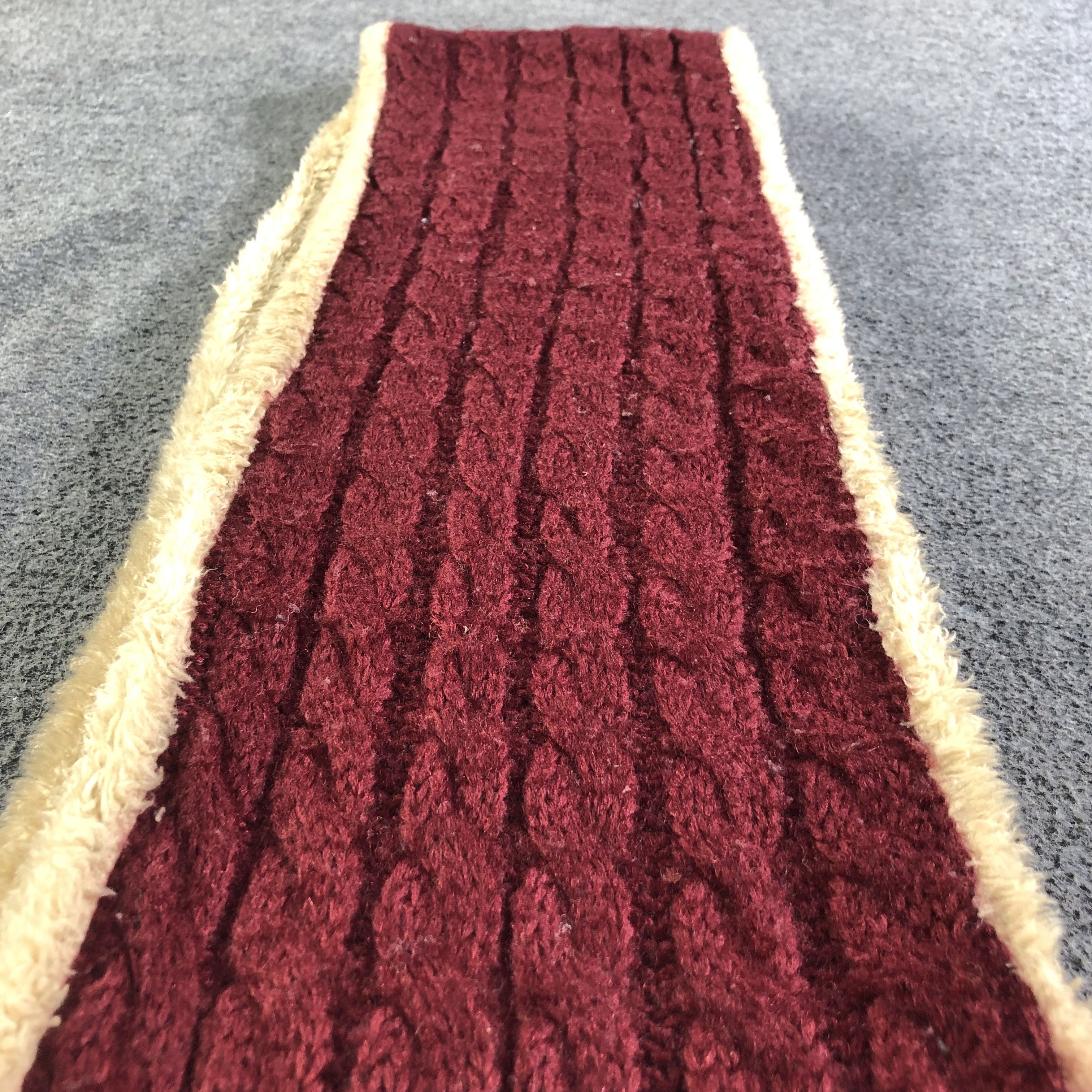 Harris Tweed Harris Tweed Cable Knit Wool Scarf Muffler Snood V2036 Size ONE SIZE - 7 Thumbnail
