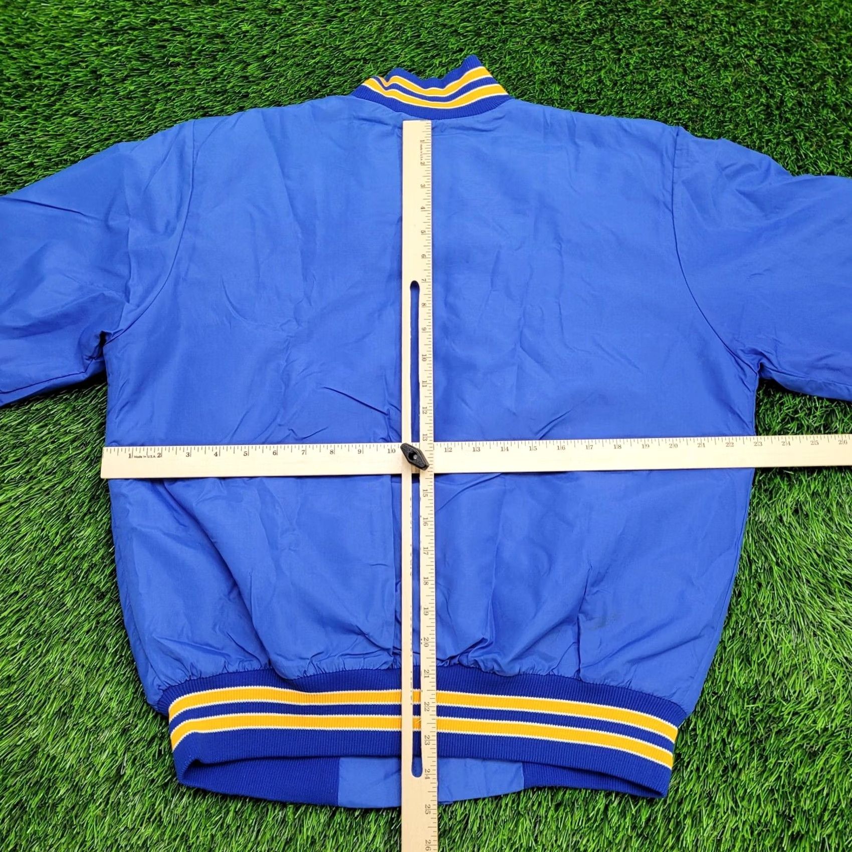 Vintage VINTAGE Gun Club Bomber Jacket Medium 23x24 Blue 70s Men Regular M Jacket Size US M / EU 48-50 / 2 - 7 Thumbnail